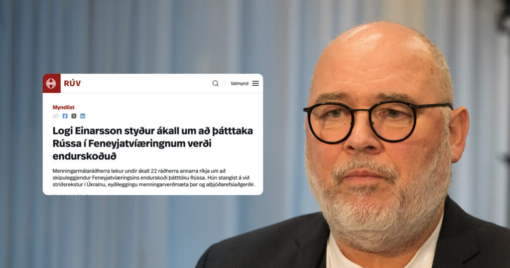 Hver má sýna í Feneyjum? Tvískinnungurinn æpir