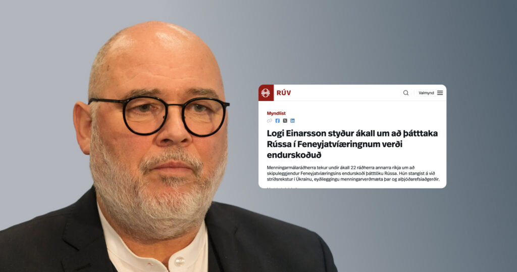 Hver má sýna í Feneyjum? Tvískinnungurinn æpir